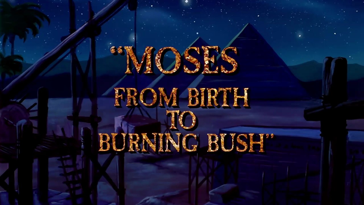 Moisés, do Nascimento à Sarça Ardente - Desenhos Animados do Velho Testamento (HD) [Dublagem Classica]