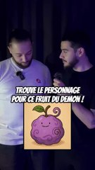 Quel personnage se cache dans le fruit !