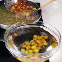 Fried grapes recipe! 🍇😋