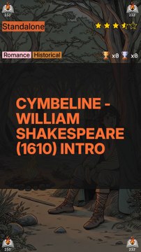 Cymbeline - William Shakespeare (1610) Intro