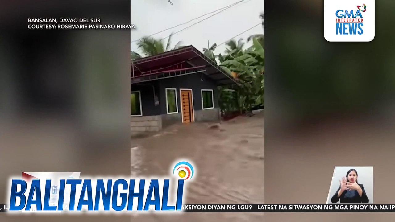 Matinding pagbaha na dulot ng malakas na pag-ulan, naranasan sa ilang probinsiya | Balitanghali