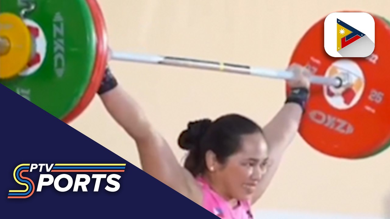 Dave Lloyd Pacaldo, wagi ng ginto sa 2025 Southeast Asian Weightlifting Championships