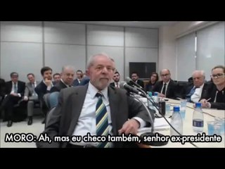 Moro destrói comparação de Lula entre ladrões e filhos