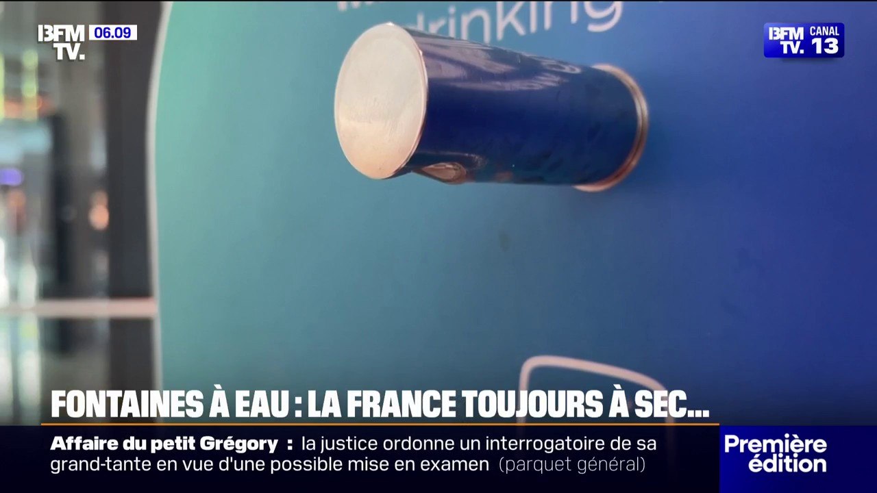 Fontaines à eau: seul un établissement recevant du public sur deux respecte l'obligation d'installer un point d'eau potable et à le signaler