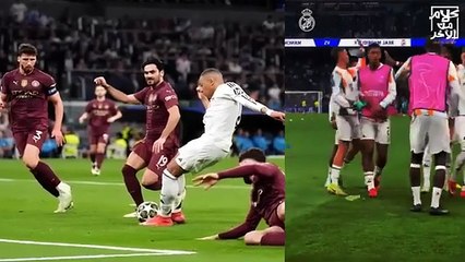عمر مرموش يبكي بعد مباراة ريال مدريد و مانشستر سيتي ورد فعل غريب من كيليان مبابي مع لاعبي السيتي