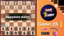 Watch the full video of #chess #game75 | i could win by #checkmate but he left