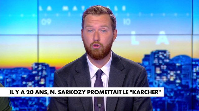 L'édito de Thomas Bonnet : «Il y a 20 ans, Nicolas Sarkozy promettait le karcher »
