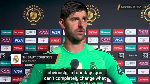 Real Madrid looking to press higher under Alonso - Courtois