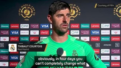 Real Madrid looking to press higher under Alonso - Courtois