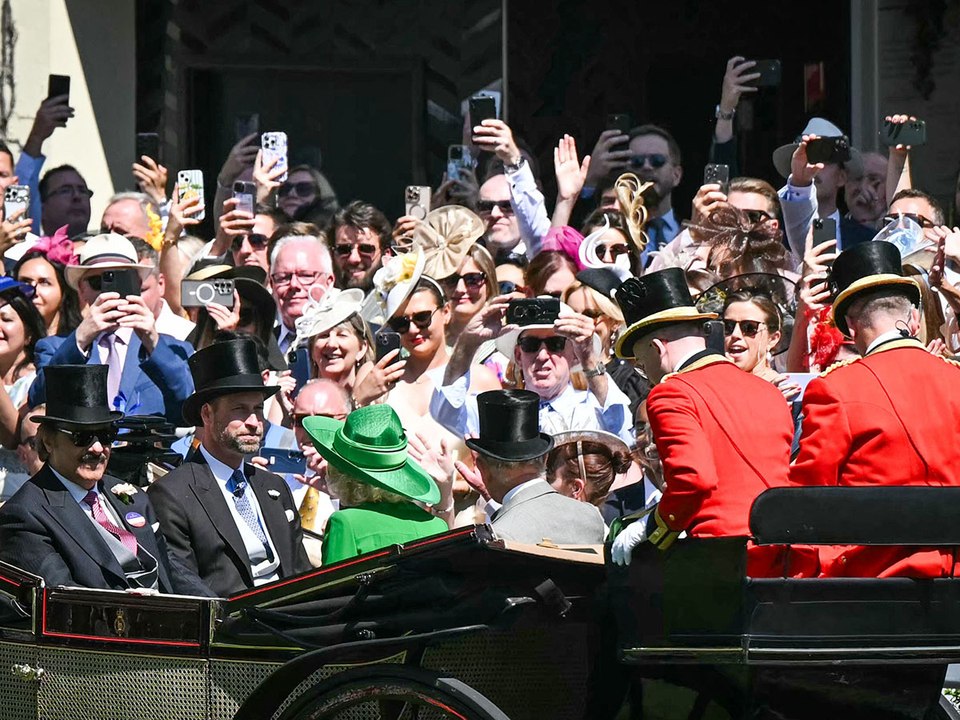 Prince William attends Ascot without Catherine, Princess of Wales