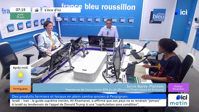Sylvie Bardy-Plantain, présidente de l'association EPA du 66 (Eleveurs Producteurs et Artisans)