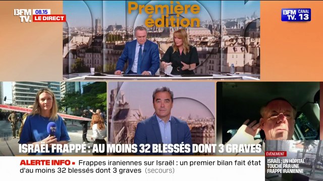 7 MINUTES POUR COMPRENDRE - Israël-Iran: au moins 36 blessés dont 3 graves, après des frappes iraniennes sur l'État hébreu
