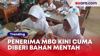 Tak Langsung Dimasak, Penerima MBG Kini Cuma Diberi Bahan Mentah