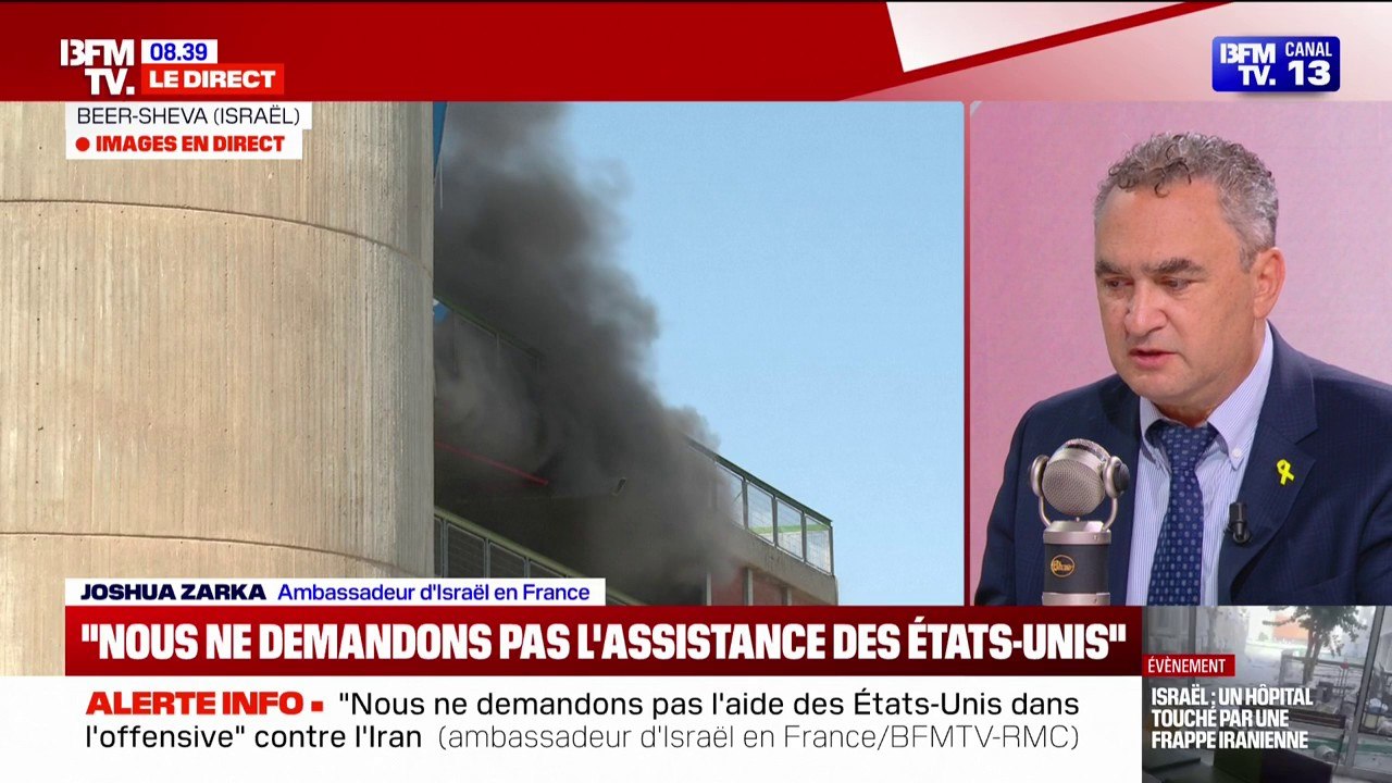 Joshua Zarka (ambassadeur d'Israël en France): "Si les États-Unis décident de rentrer dans l'offensive, la guerre sera beaucoup plus courte"
