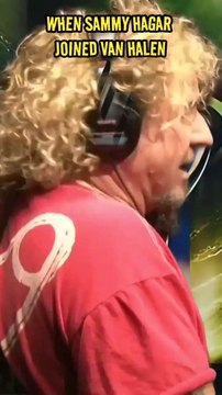 When Sammy Hagar joined Van Halen