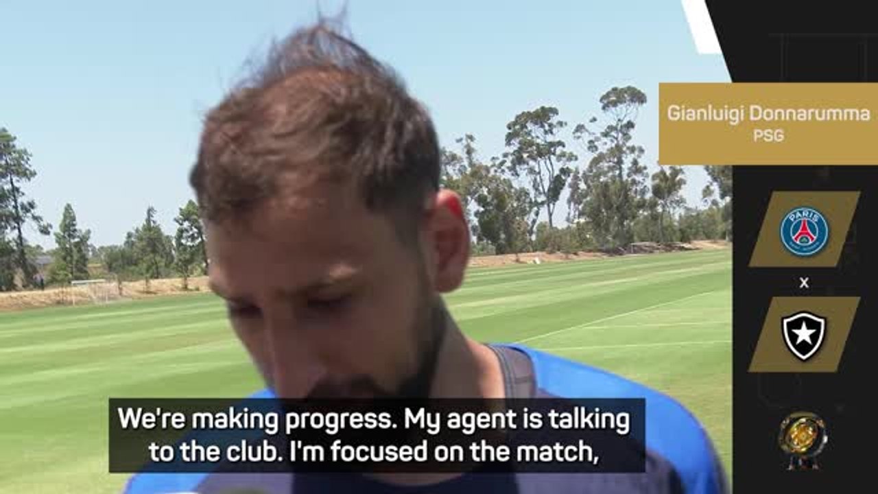 Donnarumma making progress on extending PSG stay