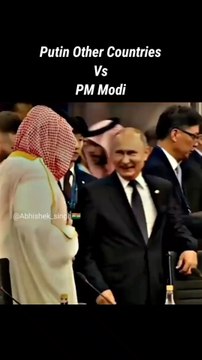 Putin Other Countries Vs PM Modi #modi #friendship #putin