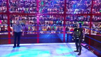 ROMAN REIGNS VS REY MYSTERIO UNIVERSAL TILTLE HELL IN A CELL MATCH