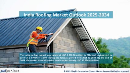 India Roofing Market Analysis | Growth, Share & Outlook 2034