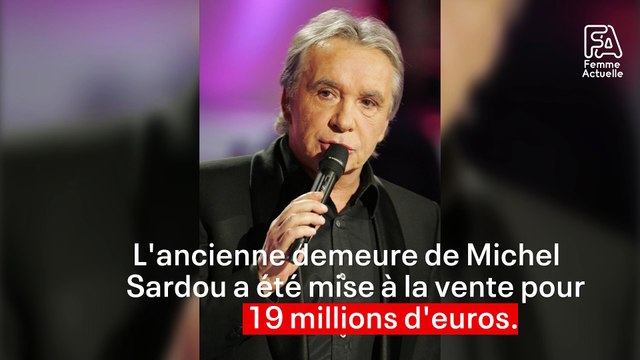 FEMME ACTUELLE - L'ancienne demeure ayant appartenu à Michel Sardou a été mise à la vente au prix de19 millions d'euros. Les volumes de la maison sont tout simplement impressionnants.