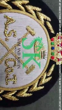 Made Hand Embroidered Badges, Unique Embroidery Badges, Customized USA Blazer Badge