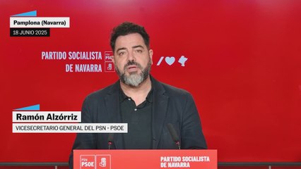 Ramón Alzórriz dimite como vicesecretario general del Partido Socialista de Navarra