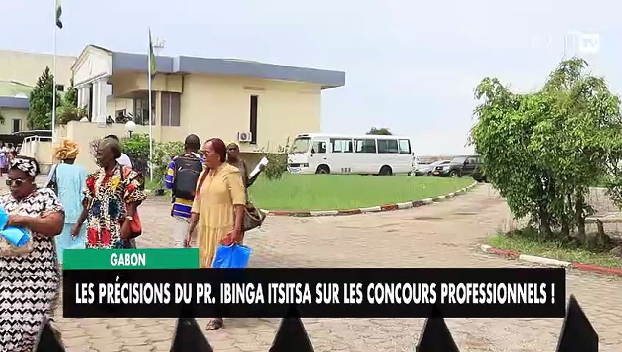 [#Reportage] Concours professionnels : les éclaircissements du Pr. Ibinga Itsitsa