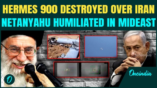 Satelite Video: Iran Shoots Down Israel’s Hermes 900 Drone | “Gates of Hell” Open, IRGC Declares WAR