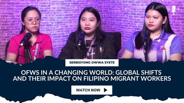 OFWs in a Changing World: Global Shifts and Their Impact on Filipino Migrant Workers