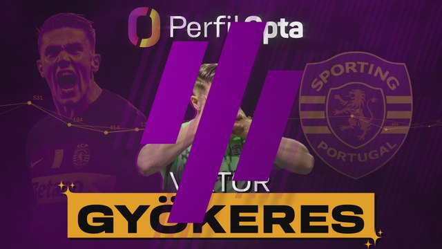 Perfil opta de Viktor Gyokeres, Sporting de Lisboa