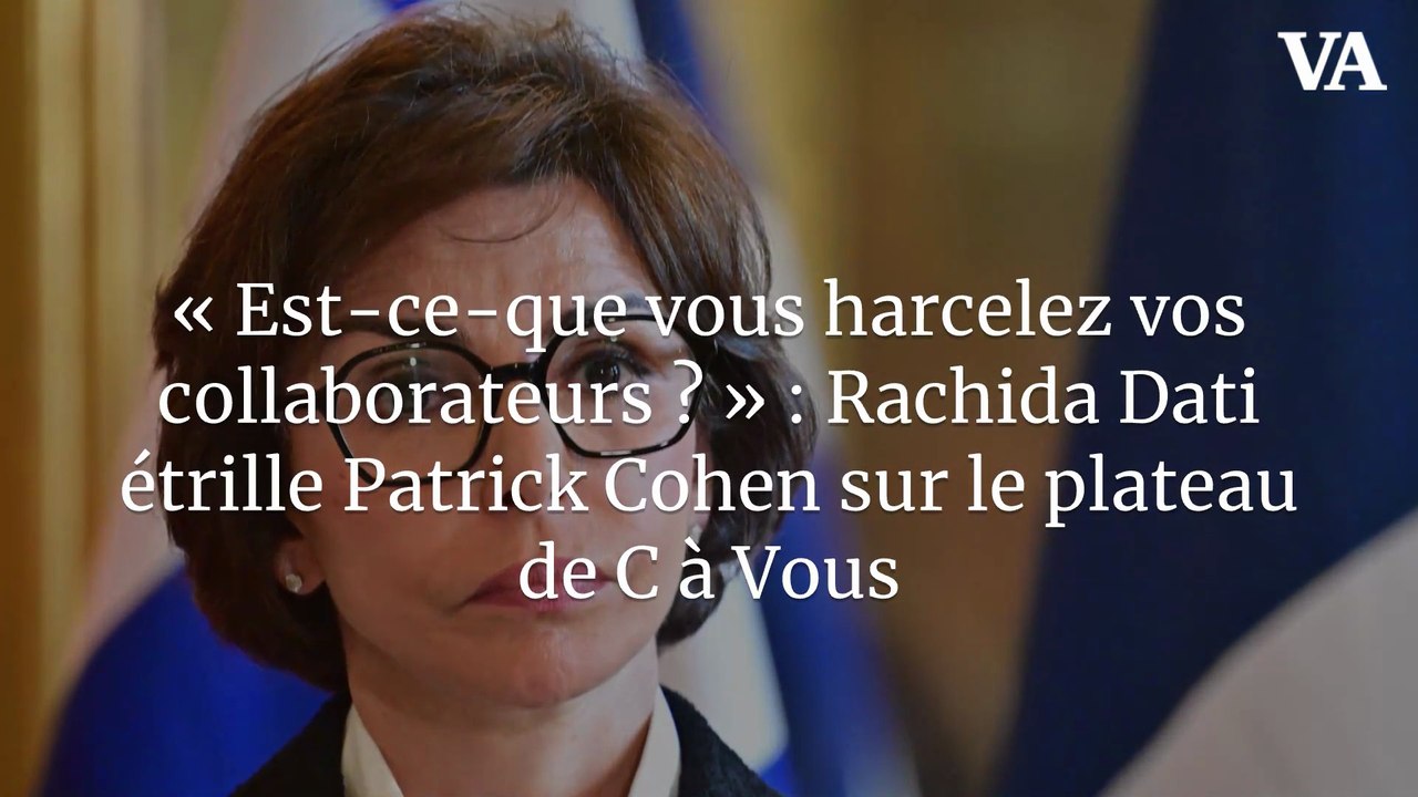« Est-ce-que vous harcelez vos collaborateurs ? » :   étrille Patrick Cohen sur le plateau de C à Vous