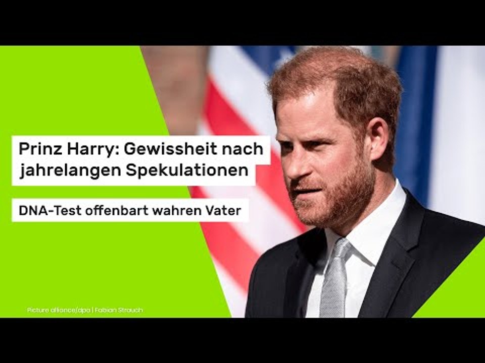 Prinz Harry: Gewissheit nach jahrelangen Spekulationen - DNA-Test offenbart wahren Vater