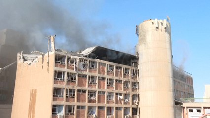 Un misil iraní impacta en el principal hospital del sur de Israel