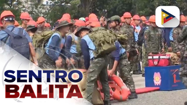 2nd Quarter National Simultaneous Earthquake drill, isinagawa ngayong araw; simulation exercise sa pagtugon ng medical team sa mga nasugatan, isinagawa rin
