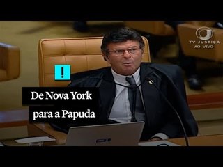 Luiz Fux sugere que Joesley vá do exílio em Nova York para o exílio da Papuda