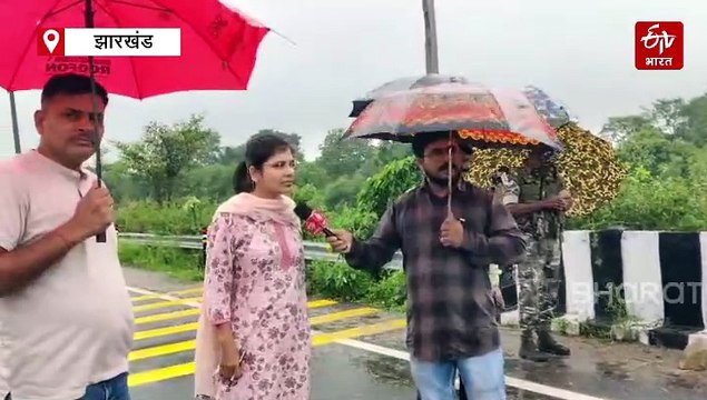 खूंटी में पेलोल नदी पर बना पुल ध्वस्त, सिमडेगा और ओडिशा से टूटा संपर्क