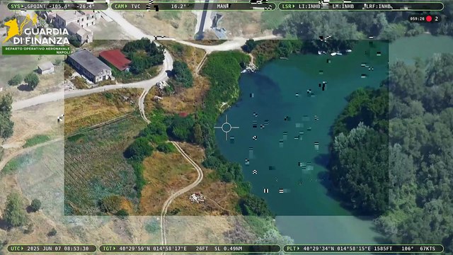 GDF ROAN NAPOLI: INQUINAMENTO MARINO PROVENIENTE DA SCARICHI ABUSIVI DI AZIENDE ZOOTECNICHE SUL SELE TRASFORMATO IN UNA CLOACA – DENUNCIATI TRE RESPONSABILI (19.06.25)