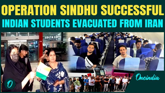 Flight With 110 Indian Nationals Evacuated from War-Hit Iran Lands in Delhi Under Operation Sindhu