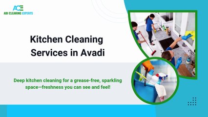 Kitchen Cleaning services in Avadi
