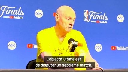 Pacers - Carlisle : "L'objectif ultime est de disputer un septième match"