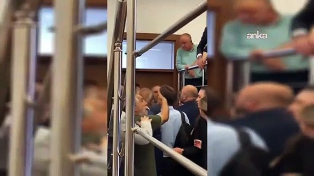 TBMM'de fiziksel şiddete maruz bırakılan Türkiye Barolar Birliği Çevre Komisyonu üyesi avukat Yakup Okumuşoğlu kamerada