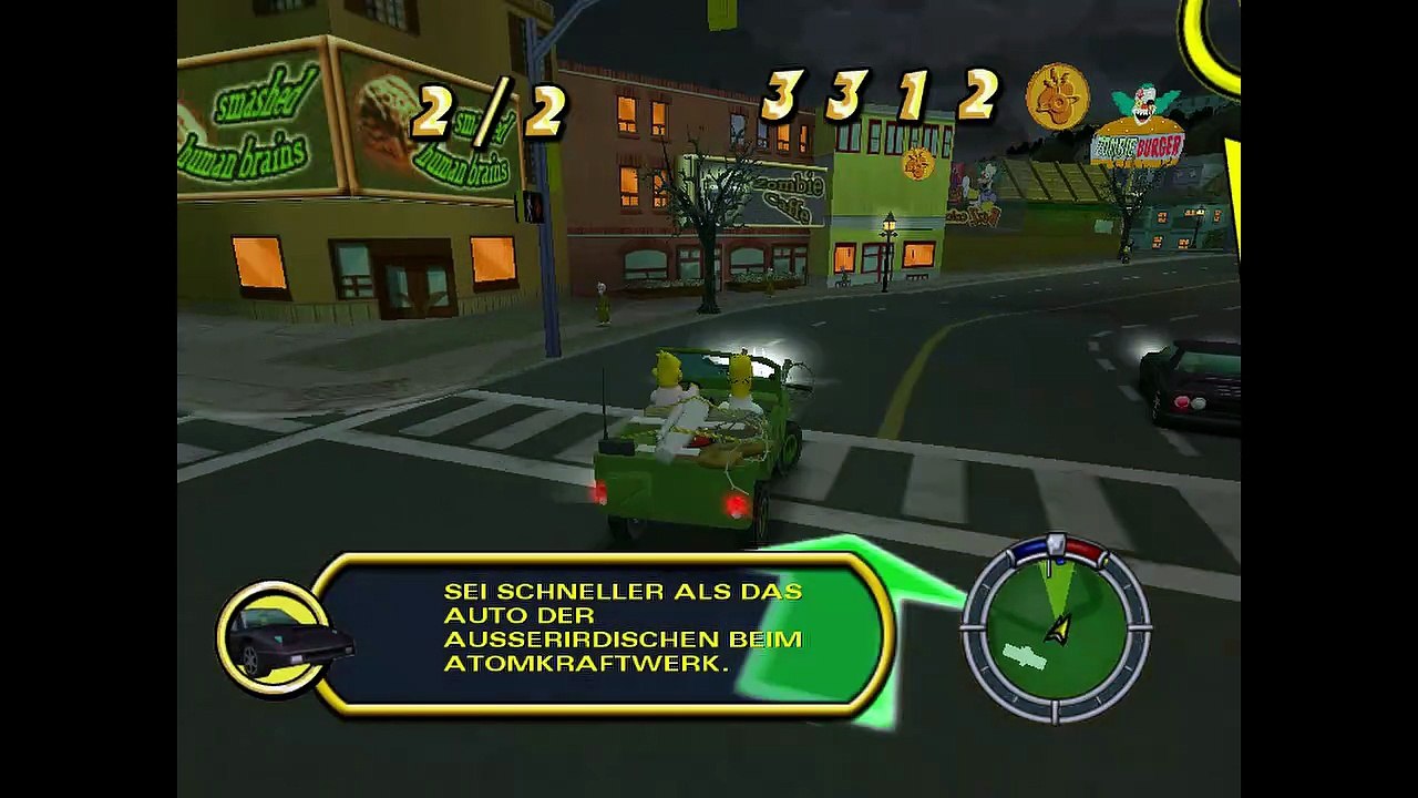 Die Simpsons Hit and Run Die außerirdische Auto-topsie Teil 3