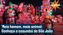 Meio homem, meio animal: conheça o cazumbá do São João do Maranhão