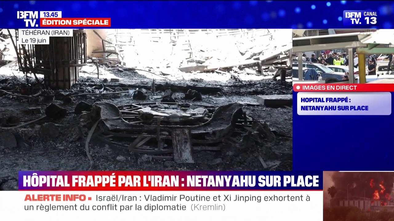 Guerre Iran-Israël: les images des locaux de la télévision d'État iranienne frappée par Tsahal