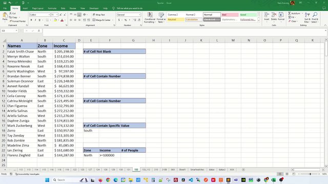 How to Count Cells in Microsoft Excel (COUNT, COUNTA, COUNTIF, COUNTIFS Functions) - Excel Tips and Tricks