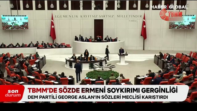 TBMM'de sözde 'Ermeni soykırımı' gerginliği