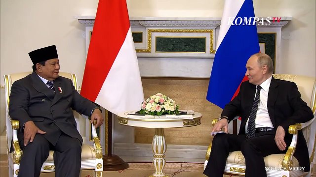 [FULL] Pernyataan Presiden RI Prabowo & Presiden Rusia Vladimir Putin, Bertemu di Rusia