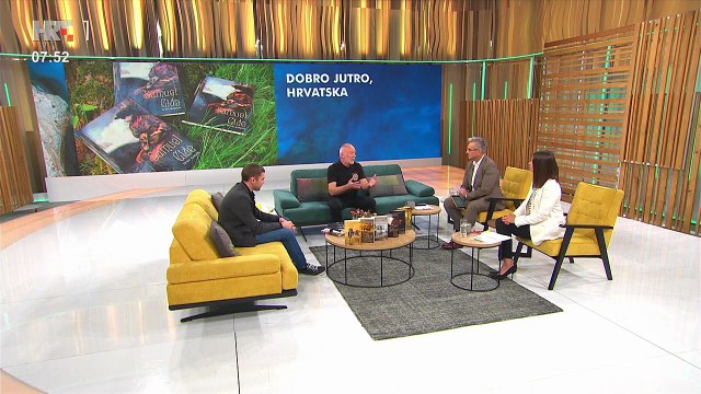 Ivan Baran i Damir Plavšić u emisiji Dobro jutro Hrvatska, HRT. 25.09.2023.
