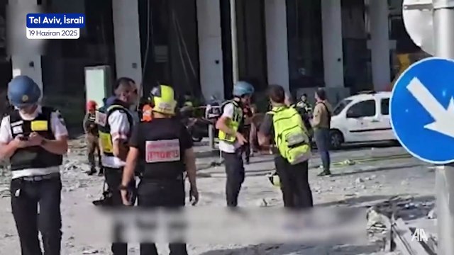 İran'dan Tel-Aviv'e füze saldırısı
