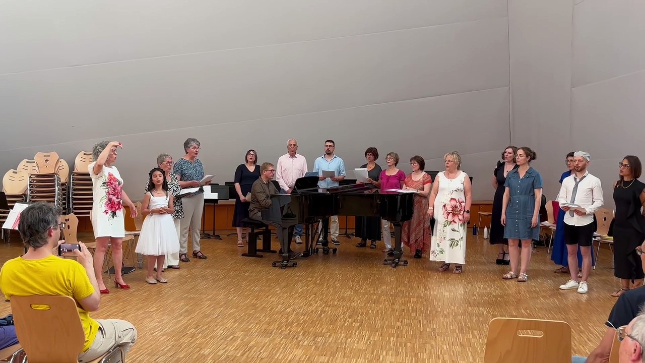 LE CREUSOT : Audition de la classe de chant lyrique du Conservatoire